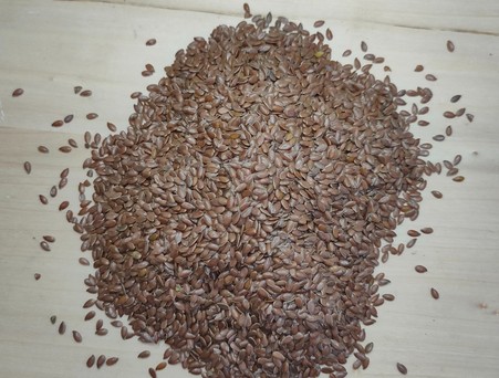 Семена льна коричневого, 500 гр., банка